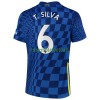 Maillot de Supporter Chelsea T. Silva 6 Domicile 2021-22 Pour Homme